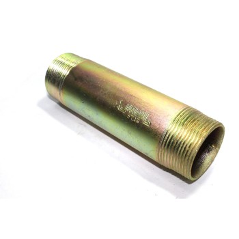 MS Barrel Pipe Nipple Round Heavy Duty Perfect Thread (LENGTH:80mm 3" Long)